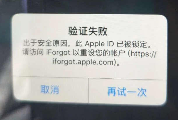 策勒iPhone维修分享iPhone上正常登录或使用AppleID怎么办 