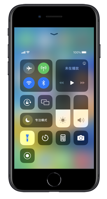 策勒苹果14维修分享苹果iPhone 14 Pro手电筒开启方法 