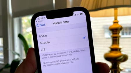 策勒苹果手机维修分享iPhone 12如何打开或关闭5G网络 